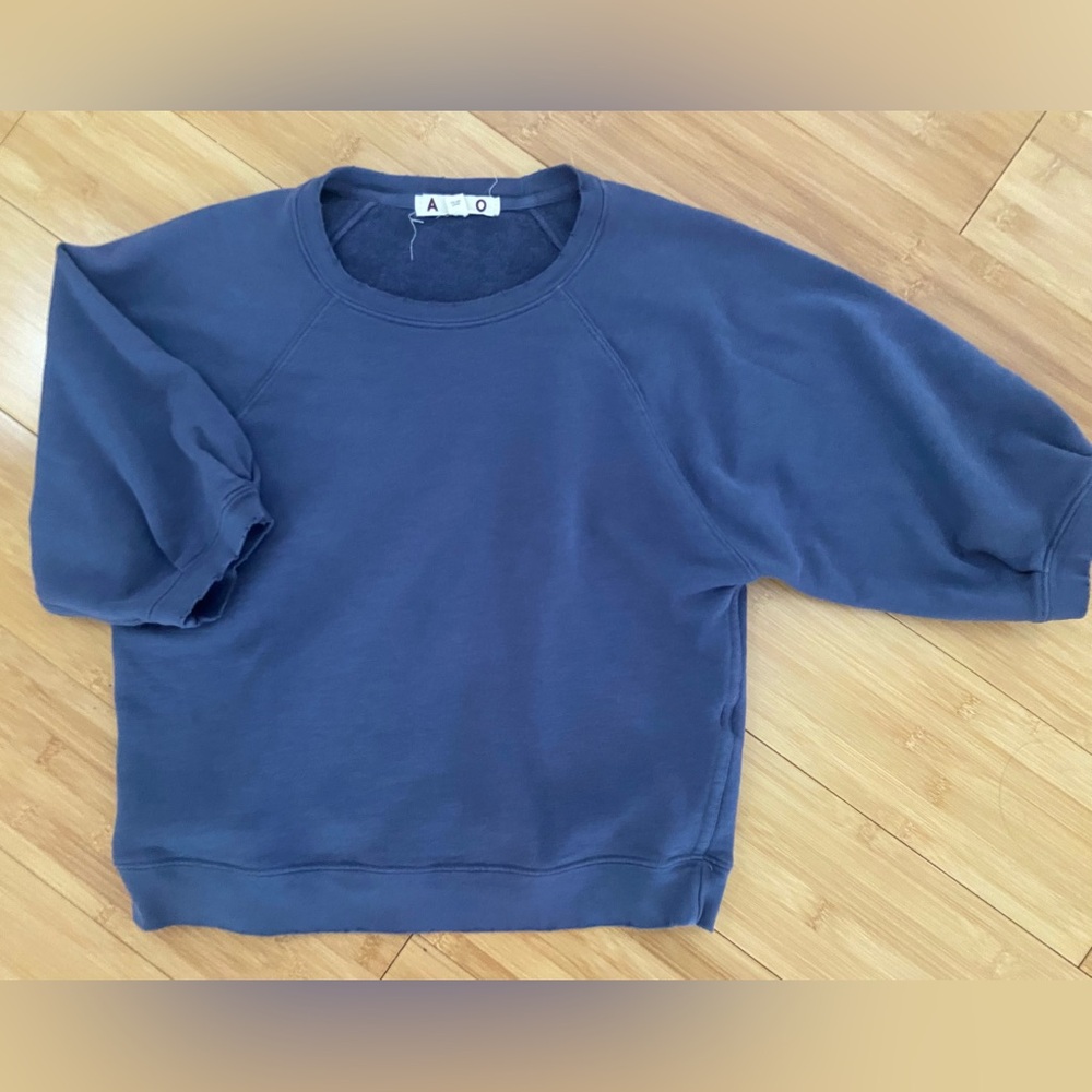 AMO - sweater in a periwinkle, never worn!